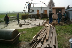 Sběr šrotu 24.3.2007